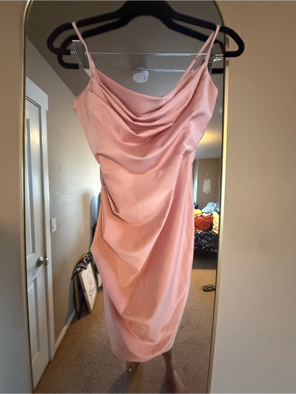 Women's  Pink Mini  Dress- cocktail or semi formal